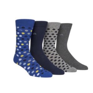 Calvin Klein 4 Pack Men's Socks